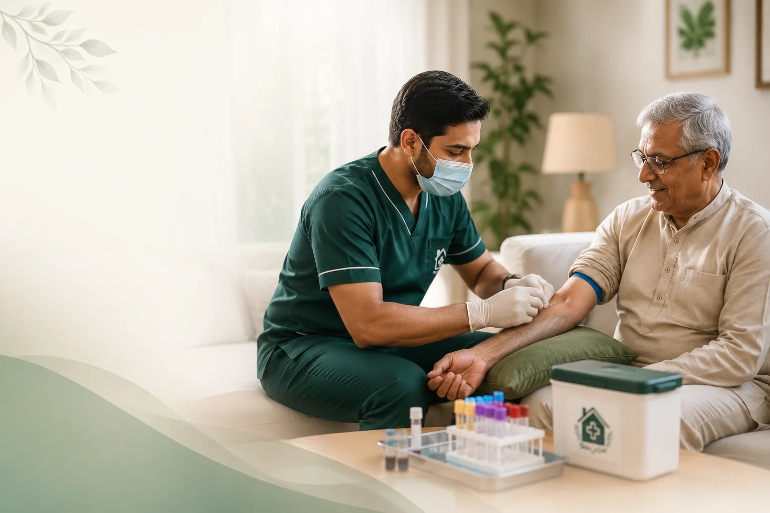 ECG & Lab Tests at Home